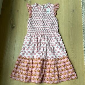 JCrew Paisley Ruched Bust Dress